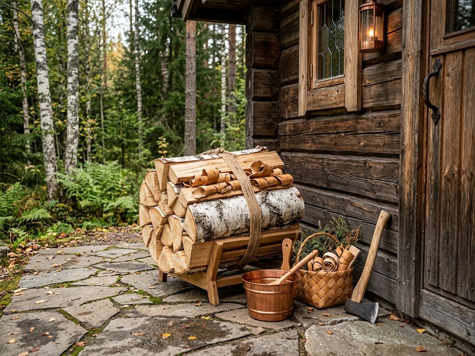 Ольха для копчения и камина